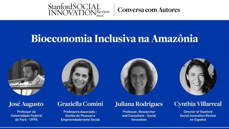 Conversa com Autores – Bioeconomia Inclusiva na Amazônia