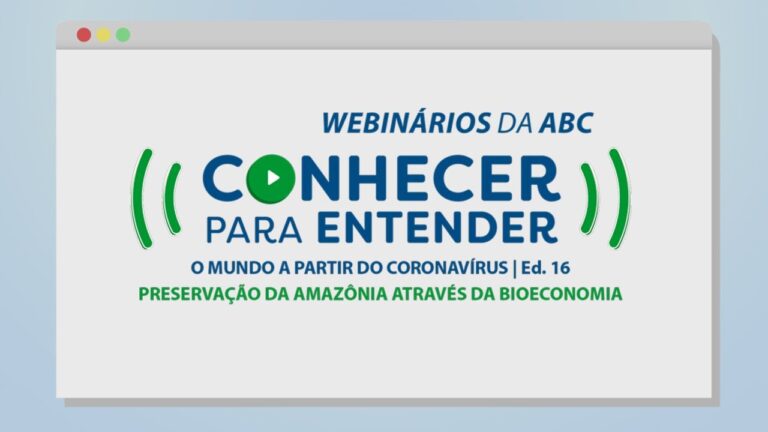 WEBINÁRIOS ABC #16 | Preservação da Amazônia através da bioeconomia [MELHORES MOMENTOS]