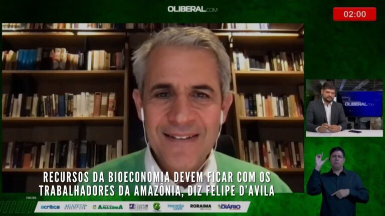 Recursos da bioeconomia devem ficar com os trabalhadores da Amazônia, diz Felipe D’Avila