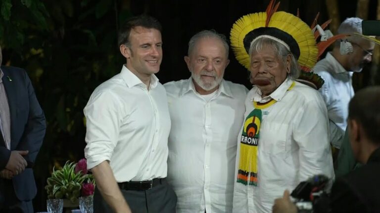 Lula e Macron lançam plano de investimentos para economia sustentável na Amazônia | AFP