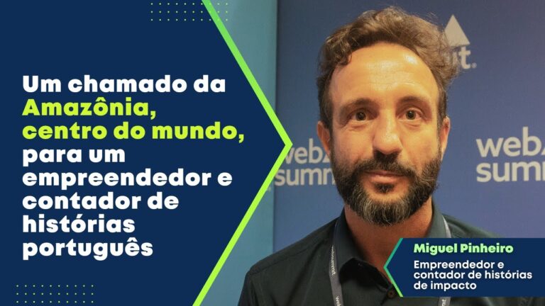 Um chamado da Amazônia, centro do mundo, para um empreendedor e contador de histórias