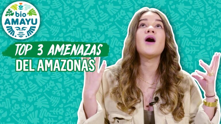 TOP 3 AMENAZAS DEL AMAZONAS | ¡Llamando a Futuros Guardianes! | BIO AMAYU