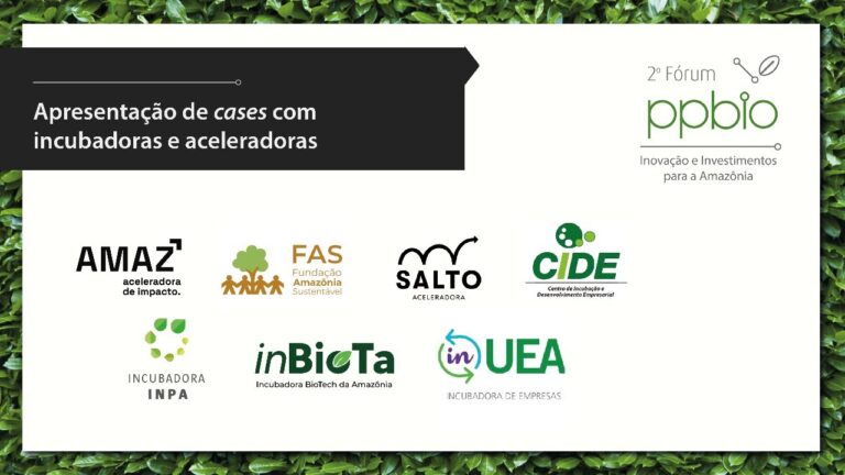 Apresentação de cases com incubadoras e aceleradoras da Amazônia