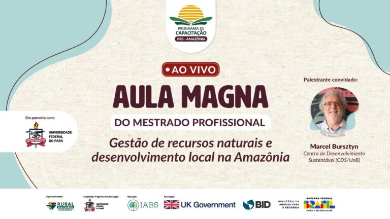 Aula Magna do Mestrado do PRS – Amazônia